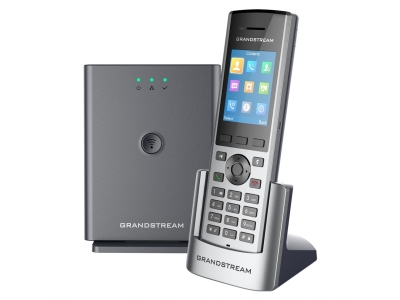 Базовая станция Grandstream DP755 DECT VoIP, 20 учетных записей SIP, 20 линий,1x Ethernet 10/100 PoE, блок питания Micro-USB 5V/1A