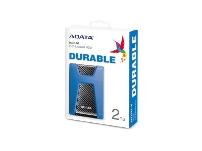Внешний жёсткий диск ADATA HD650 2TB Синий
