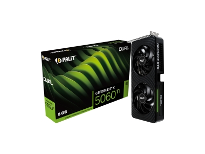 Видеокарта PALIT RTX5060Ti DUAL 8G (NE7506T019P1-GB2062D)