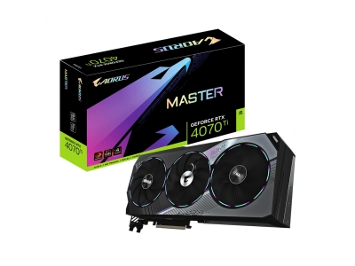 Видеокарта Gigabyte (GV-N407TAORUS M-12GD) RTX4070Ti AORUS MASTER 12G