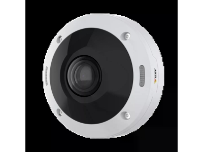 AXIS M4308-PLE - камера видеонаблюдения с разрешением 4К, встроенным ИК-освещением и защитой от пыли и влаги.