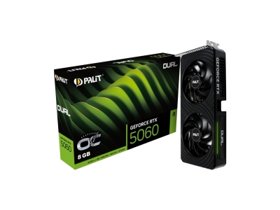Видеокарта PALIT RTX5060 DUAL OC 8G (NE75060S19P1-GB2063D)