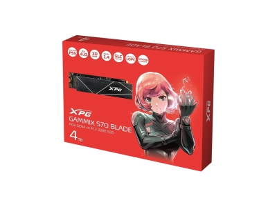 Твердотельный накопитель SSD ADATA XPG GAMMIX S70 BLADE 4 ТБ M.2