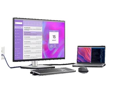 Монитор Dell 32 USB-C Hub - P3223DE-80.1см (31.5 дюйма)/IPS QHD 2560 x 1440 при 60 Гц/HDMI, DisplayPort 1.4, DisplayPort output, USB-C/4 x USB 3.2 Gen 1, RJ-45/Гарантия на 3 года.