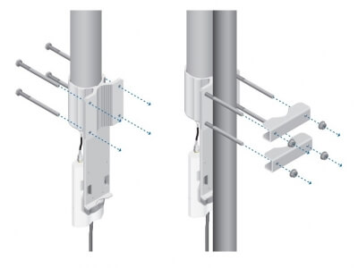 Антенна всенаправленная Ubiquiti 2.4 GHz airMAX Dual Omni AMO-2G13