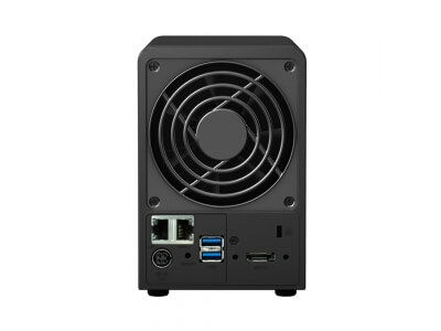 Сетевой NAS-сервер Synology DS718+, 2 отсека для HDD