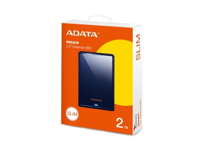 Внешний жёсткий диск ADATA HV620S 2TB Синий