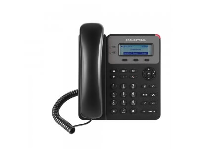 Грандстрим GXP1615, PoE малый и средний бизнес HD IP-телефон, 2 клавиши линии с двухцветной светодиодной подсветкой, двойные коммутированные порты Ethernet 100М/100М, (с блоком питания).