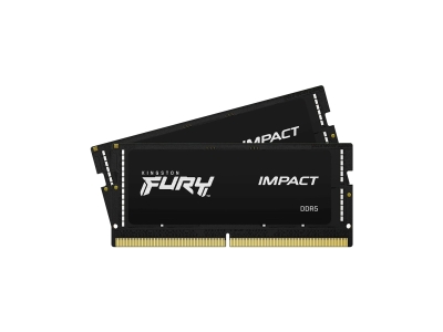 Комплект модулей памяти для ноутбука Kingston FURY Impact KF548S38IBK2-64 DDR5 64GB (Kit 2x32GB)