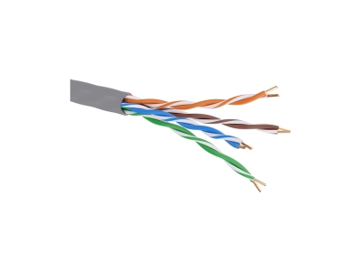 Кабель витая пара DKC RN5EUUK01GY кат. 5E U/UTP нг(А)-HF