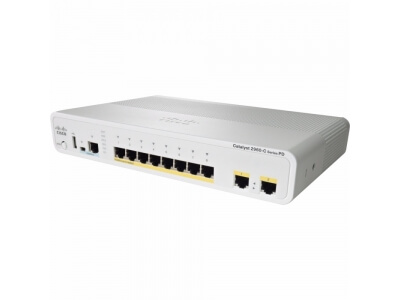 Коммутатор Cisco Catalyst 2960C 8PT-L (10/100/1000 Mbit) WS-C2960CPD-8PT-L