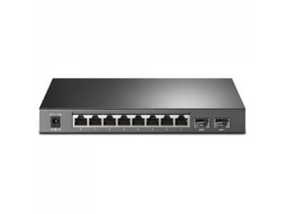 T1500G-10PS(UN) JetStream 8-Port Gigabit Smart PoE Switch with 2 SFP Slots T1500G-10PS(UN)
