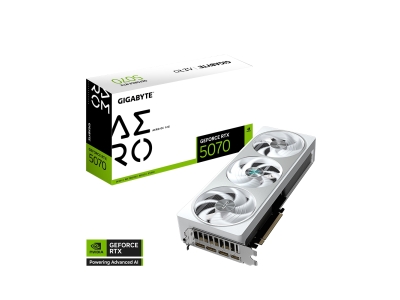 Видеокарта Gigabyte (GV-N5070AERO OC-12GD) RTX5070 AERO OC 12G