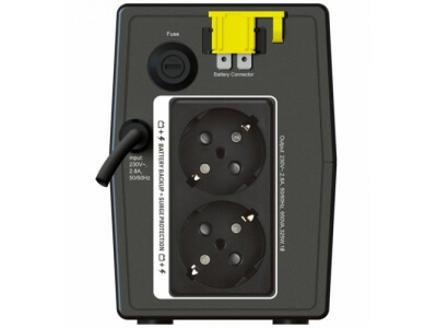 APC Back-UPS 650VA, 230V, AVR, Schuko Sockets (BX650LI-GR)