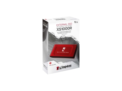 Внешний SSD диск Kingston 1TB XS1000 Красный