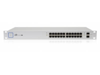 Коммутатор Ubiquiti UniFi Switch 24 port, PoE 250W US-24-250W