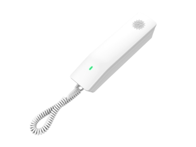 Grandstream GHP610, Белые компактные отели IP-телефоны, 2 линии, 2 учетных записи SIP, Один порт Ethernet 10/100 Мбит/с, PoE, Блок питания не включен.