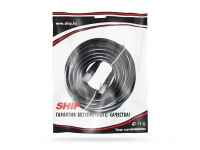 Патч Корд SHIP Cat.5e UTP LSZH RJ-45 10 м S3025BK1000-P