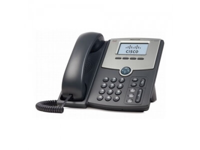 Cisco 1 Line IP Phone with Display, PoE and Gigabit PC Port