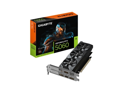 Видеокарта Gigabyte (GV-N5060OC-8GL) RTX5060 OC Low Profile 8G