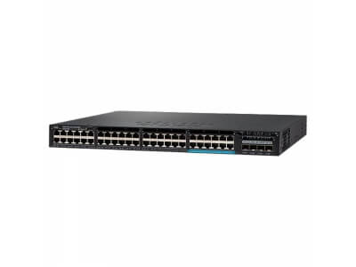 Коммутатор Cisco Catalyst 3650 (10/100/1000 Mbit, 4 SFP порта) WS-C3650-48TS-S