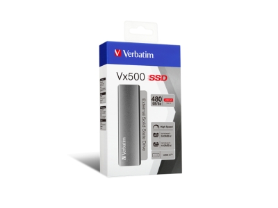 Внешний SSD диск Verbatim VX500 47443 480GB Серый