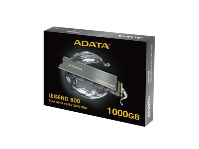 Твердотельный накопитель SSD ADATA LEGEND 800 ALEG-800-1000GCS 1TB PCIe Gen4x4 M.2