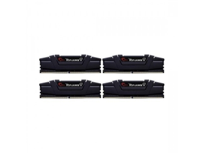 Комплект модулей памяти G.SKILL RipjawsV F4-4000C18Q-32GVK DDR4 32GB (Kit 4x8GB) 4000MHz
