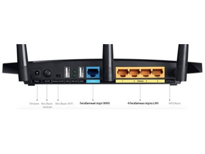 TP-Link Многофункц беспроводной маршрутизатор AC1750 (Archer C7(RU))