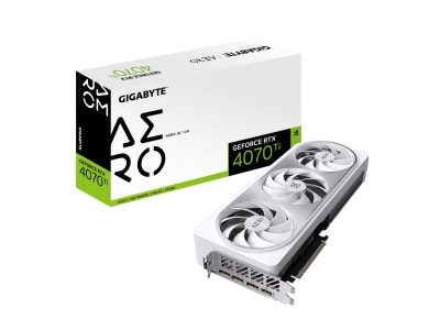 Видеокарта Gigabyte (GV-N407TAERO OC-12GD) RTX4070Ti AERO OC 12G