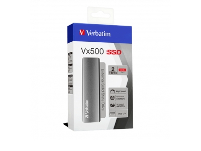 Внешний SSD диск Verbatim VX500 47454 2TB Серый