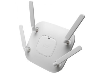 Cisco 802.11n CAP w/CleanAir; 4x4:3SS; Mod; Ext Ant; E Reg Domain