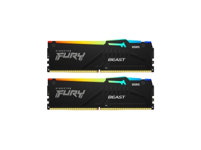 Комплект модулей памяти Kingston FURY Beast RGB KF556C36BBEAK2-32 DDR5 32GB (Kit 2x16GB) 5600MHz