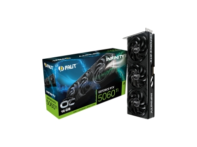 Видеокарта PALIT RTX5060Ti INFINITY 3 OC 16GB (NE7506TS19T1-GB2061S)
