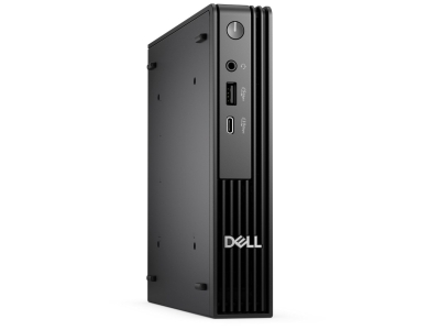 Dell Pro Micro QCM1255/AMD Ryzen 5 PRO 8600GE (NPU)/16GB/512GB SSD/W11 Pro/WLAN + BT/Kb/65W/TPM/3Y PS