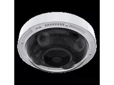 Камера AXIS P3737-PLE Panoramic предлагает 4 датчика с разрешением 5 МП и предназначена для наблюдения на 360° и 270°. Благодаря инфракрасной подсветке на 360° продукт обеспечивает отличное качество изображения круглосуточно. ARTPEC-8 с технологией DLP.