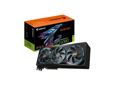 Видеокарта Gigabyte (GV-N5080AORUS M-16GD) RTX5080 AORUS MASTER 16G