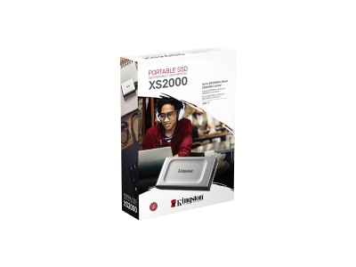 Внешний SSD диск Kingston 500GB XS2000 Серебристый