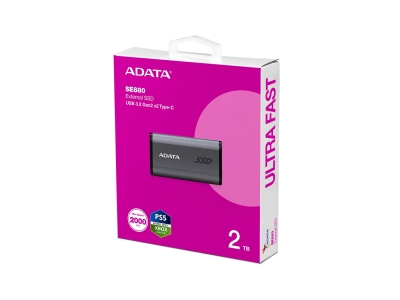 Внешний SSD диск ADATA SE880 2TB Серый