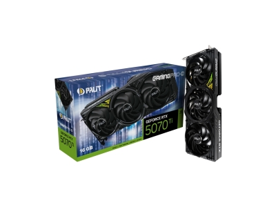 Видеокарта PALIT RTX5070Ti GAMINGPRO-S 16GB (NE7507T019T2-GB2031U)