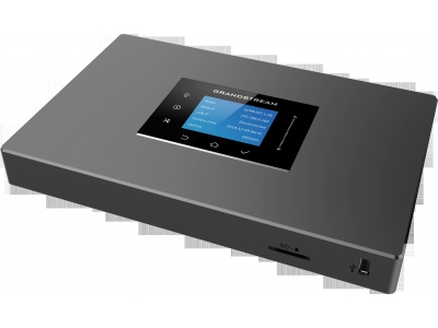 Grandstream UCM6301, IP PBX аппарат, 1 FXO порт, 1 FXS порт, Двойные гигабитные RJ45 Ethernet порты с поддержкой PoE Plus.