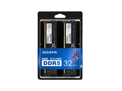 Комплект модулей памяти ADATA AD5U560032G-DT DDR5 64GB (Kit 2x32GB) 5600MHz