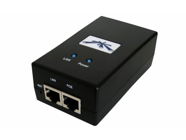 Ubiquiti Инжектор питания Юбиквити PoE Injector POE-24-24W-G(EU)