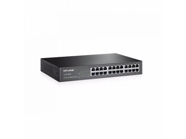 TP-Link TL-SF1024D 24-портовый 10/100 Мбит/с коммутатор, 24 порта 