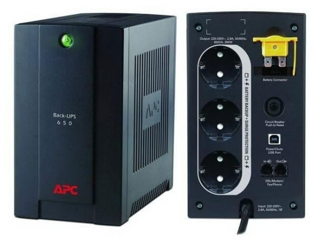 ИБП APC/BX650CI-RS/Back (BX650CI-RS)