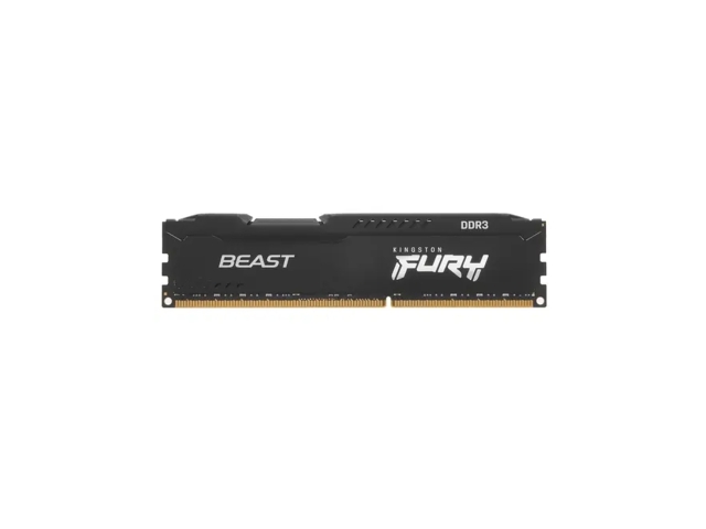 Модуль памяти Kingston FURY Beast Black KF318C10BB/8 DDR3 8GB 1866MHz