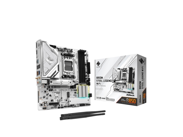 Материнская плата ASRock B850M STEEL LEGEND WIFI