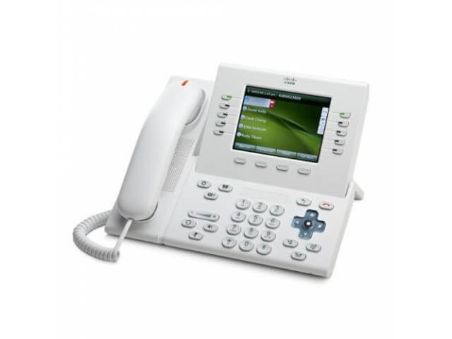 Cisco UC Phone 8961, White, Standard handset