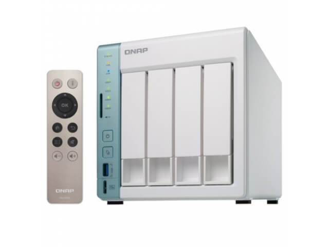 QNAP Сетевой RAID-накопитель, Qnap D4 