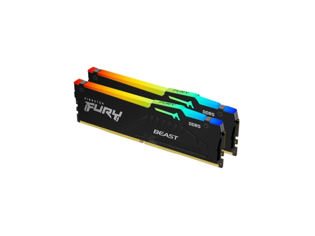 Комплект модулей памяти Kingston FURY Beast KF560C36BBEAK2-64 DDR5 64GB (Kit 2x32GB) 6000MHz